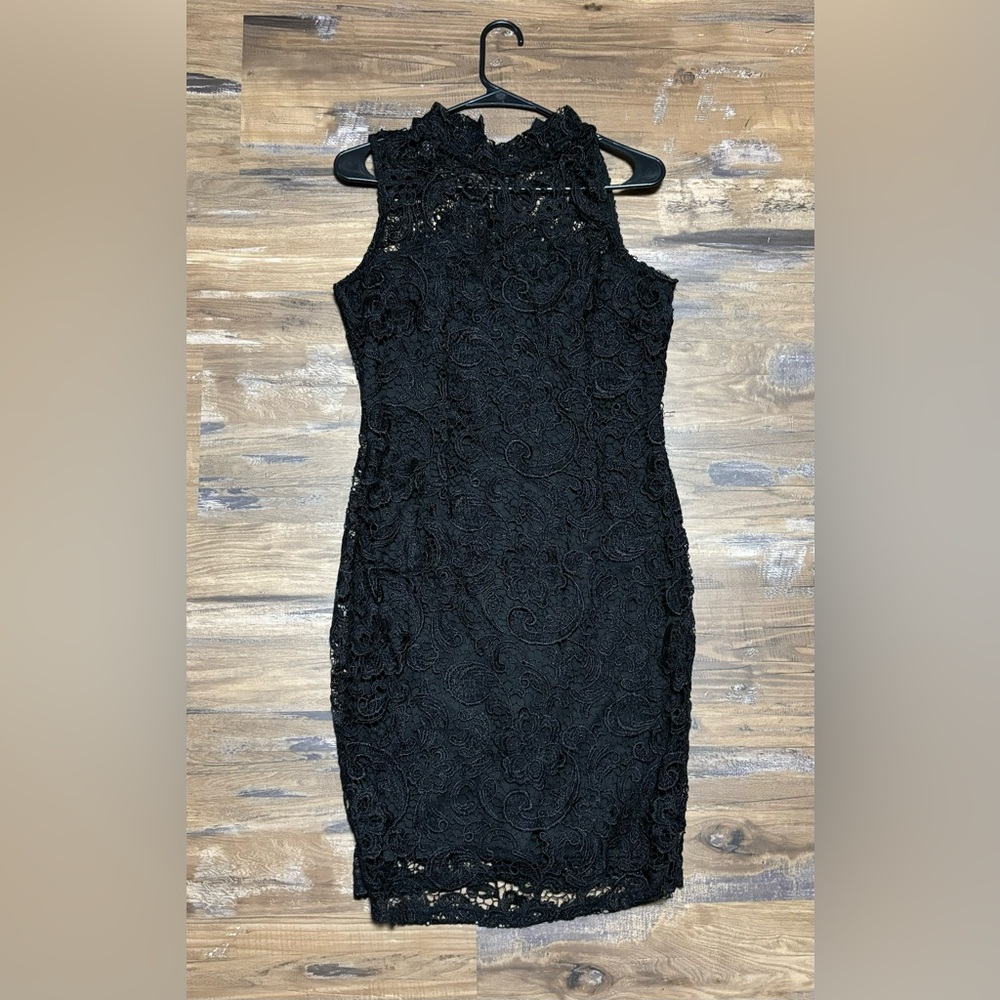 Littlesmil black formal lace dress - Size M - Worn once
